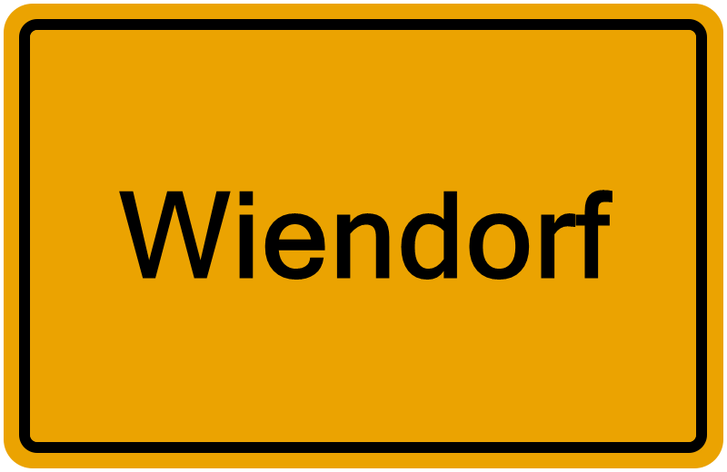 Handelsregisterauszug Wiendorf