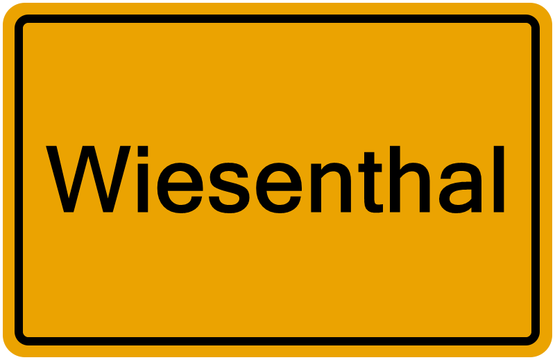 Handelsregisterauszug Wiesenthal