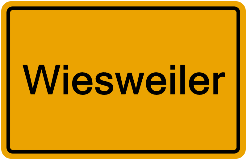 Handelsregisterauszug Wiesweiler