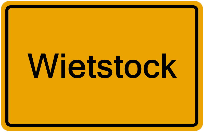 Handelsregisterauszug Wietstock