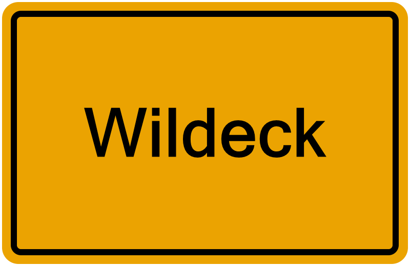 Handelsregisterauszug Wildeck