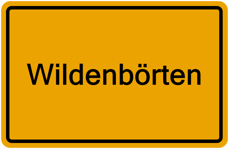 Handelsregisterauszug Wildenbörten