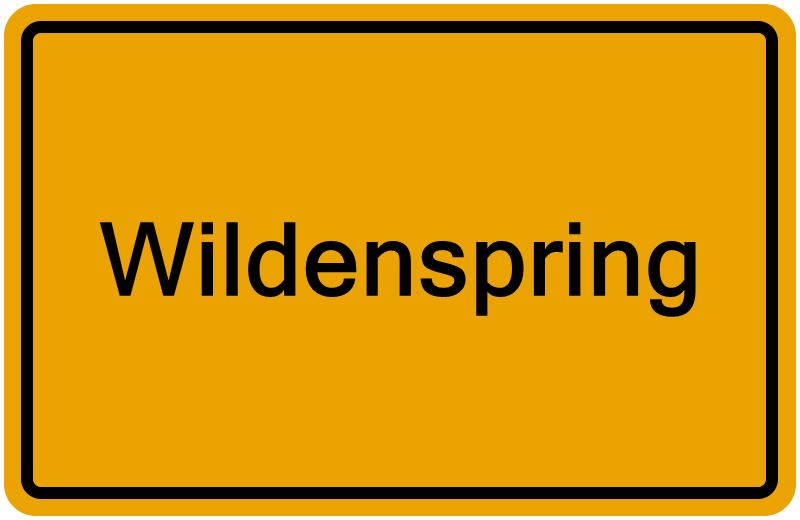 Handelsregisterauszug Wildenspring