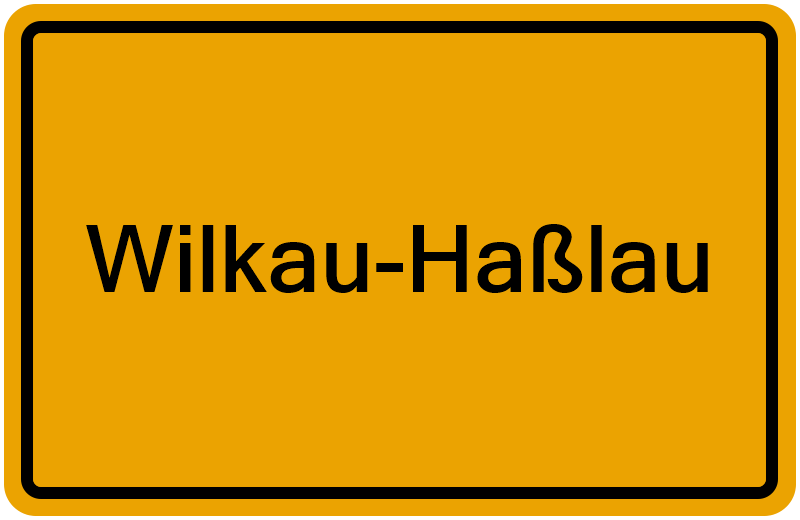 Handelsregisterauszug Wilkau-Haßlau