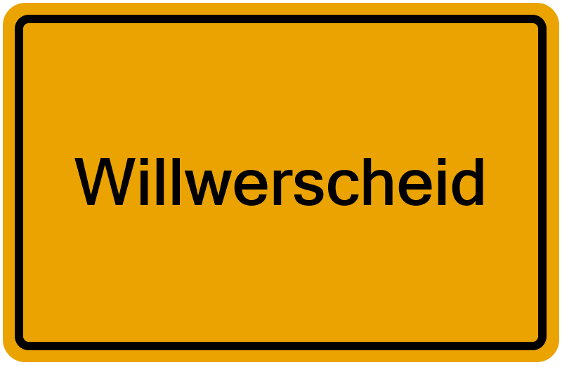 Handelsregisterauszug Willwerscheid