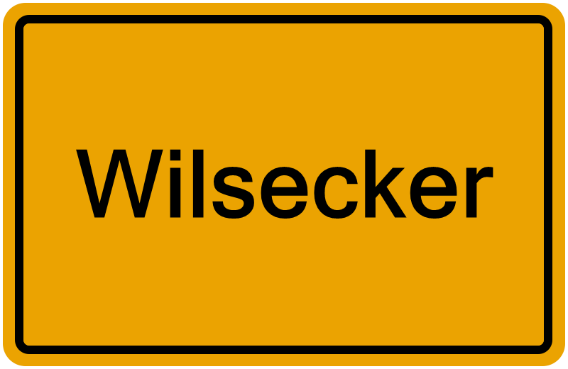 Handelsregisterauszug Wilsecker