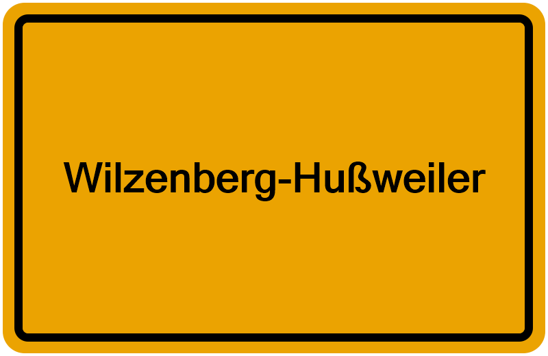 Handelsregisterauszug Wilzenberg-Hußweiler