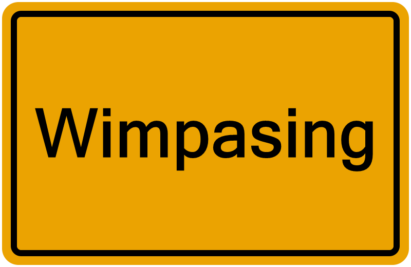 Handelsregisterauszug Wimpasing