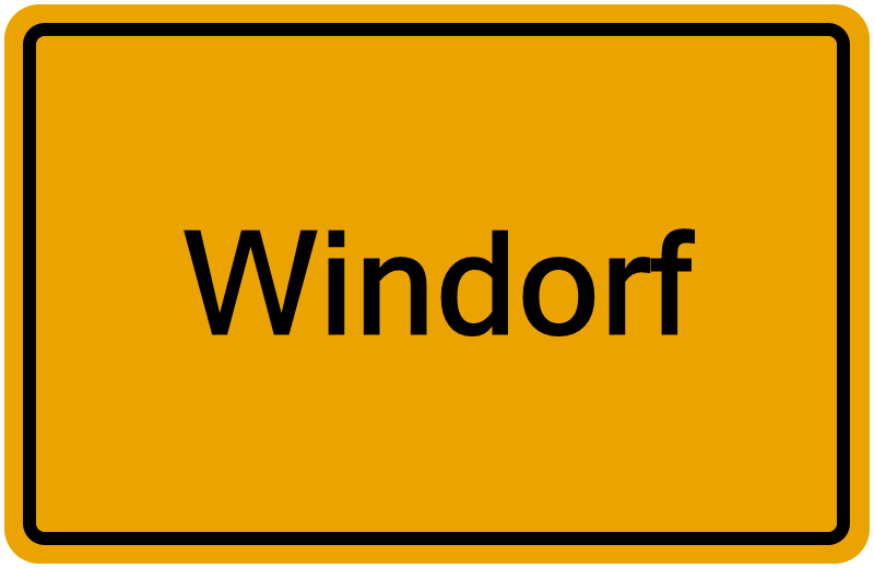 Handelsregisterauszug Windorf
