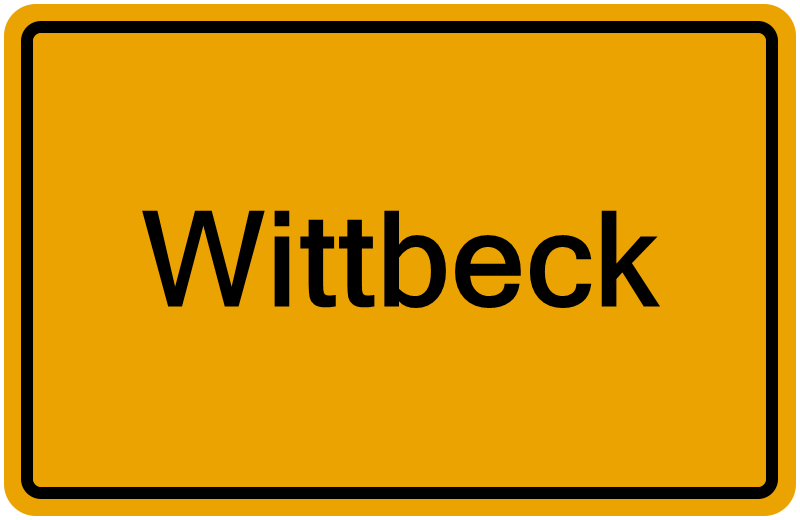 Handelsregisterauszug Wittbeck