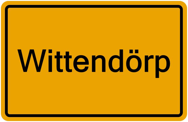 Handelsregisterauszug Wittendörp