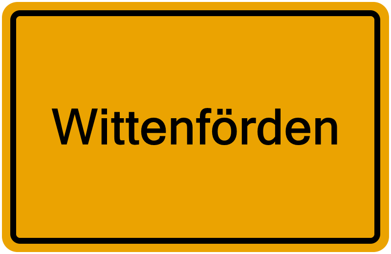 Handelsregisterauszug Wittenförden