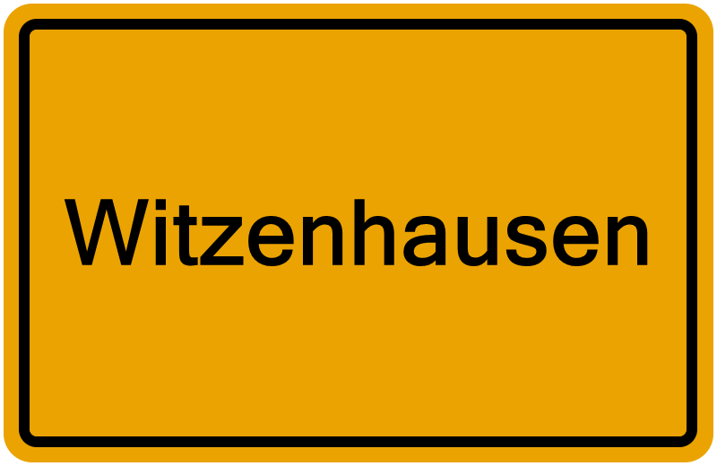 Handelsregisterauszug Witzenhausen