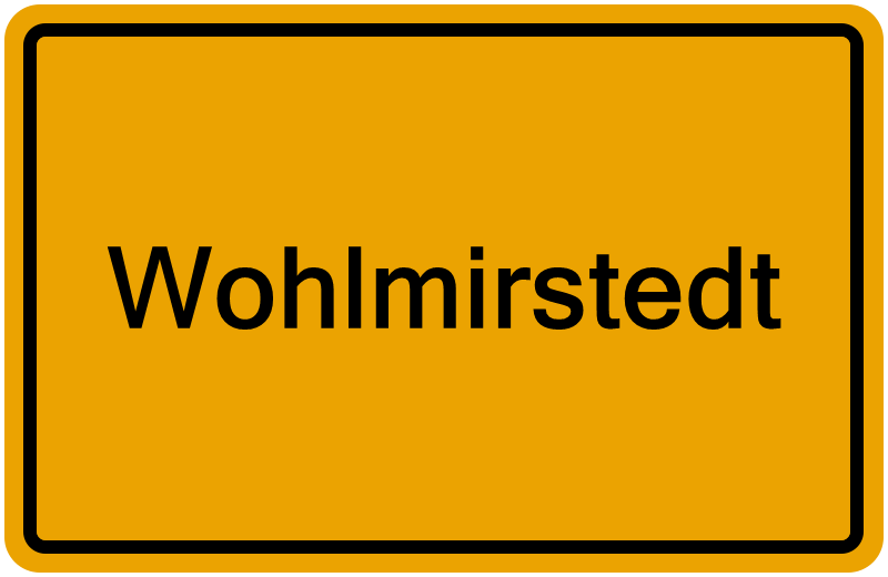 Handelsregisterauszug Wohlmirstedt