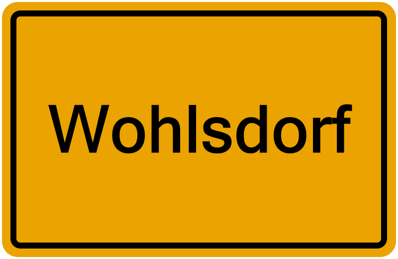 Handelsregisterauszug Wohlsdorf