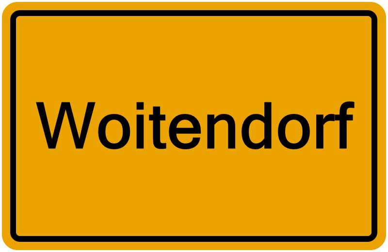 Handelsregisterauszug Woitendorf