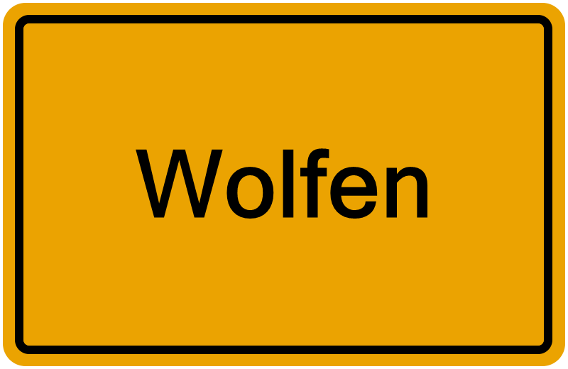 Handelsregisterauszug Wolfen