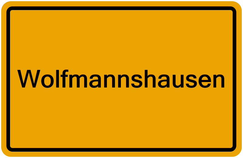 Handelsregisterauszug Wolfmannshausen