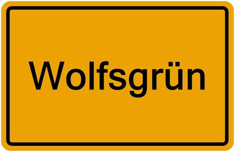Handelsregisterauszug Wolfsgrün