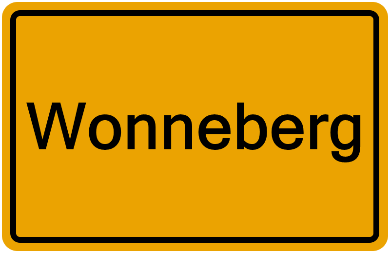 Handelsregisterauszug Wonneberg