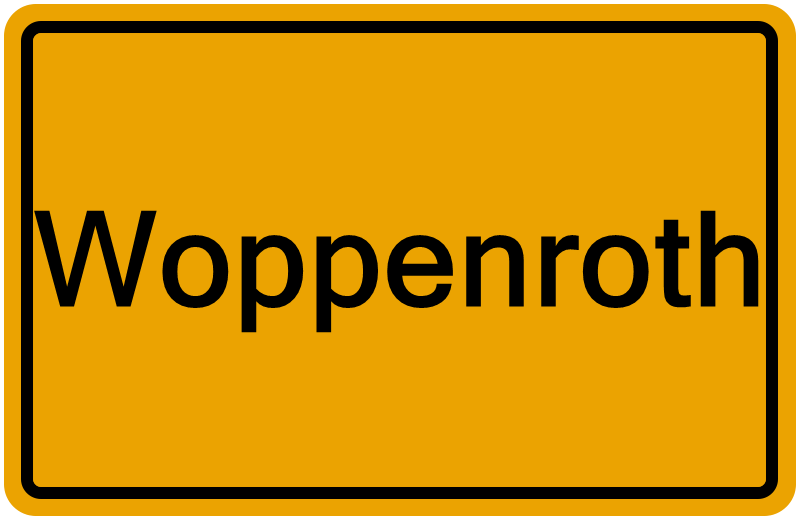 Handelsregisterauszug Woppenroth