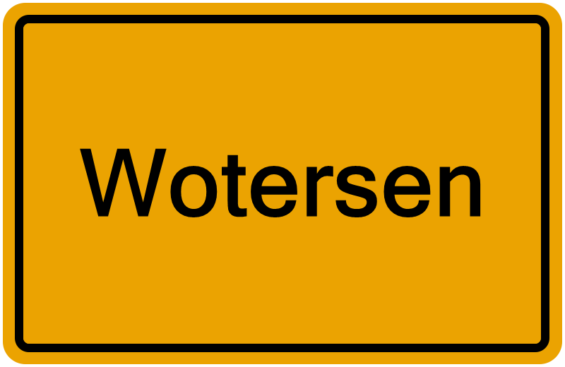 Handelsregisterauszug Wotersen
