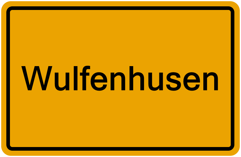 Handelsregisterauszug Wulfenhusen