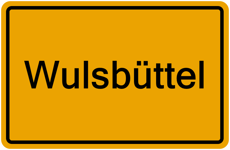 Handelsregisterauszug Wulsbüttel