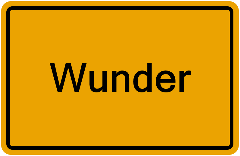 Handelsregisterauszug Wunder