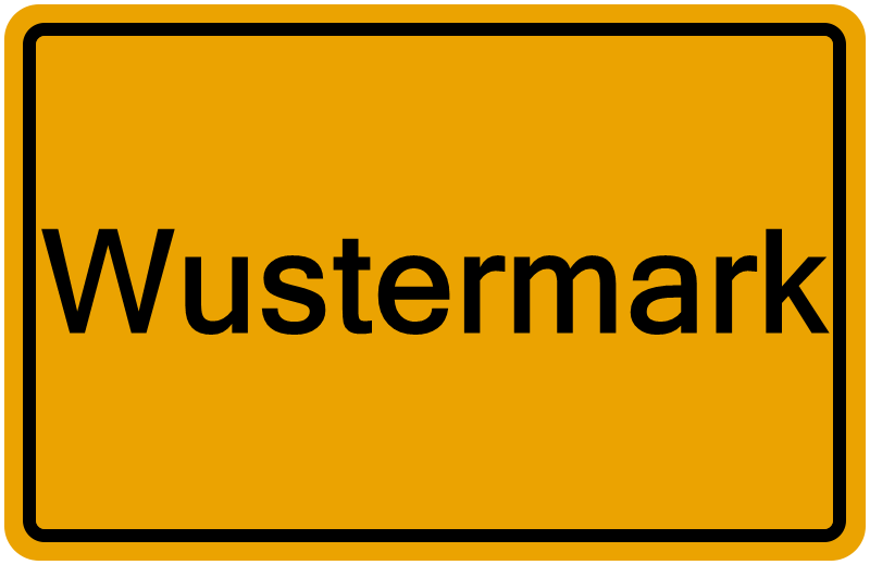 Handelsregisterauszug Wustermark