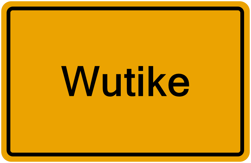 Handelsregisterauszug Wutike
