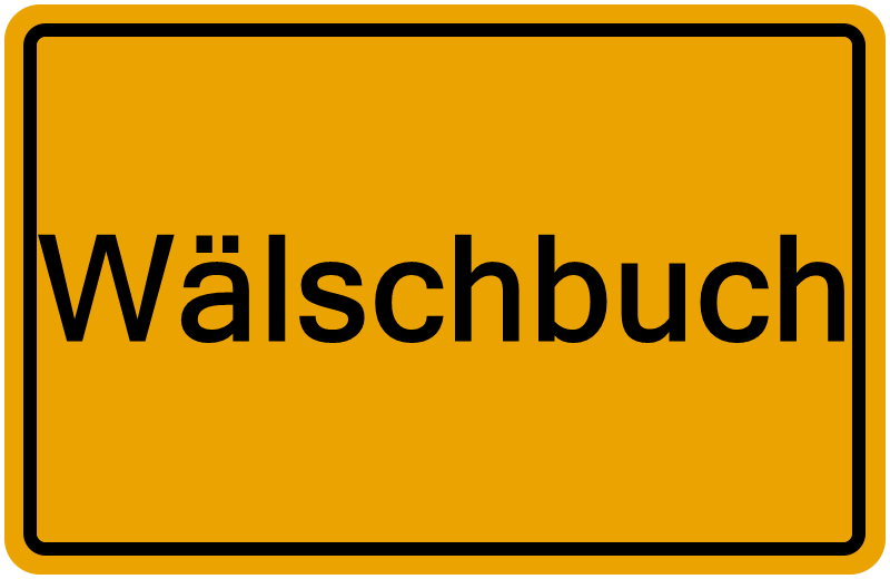 Handelsregisterauszug Wälschbuch