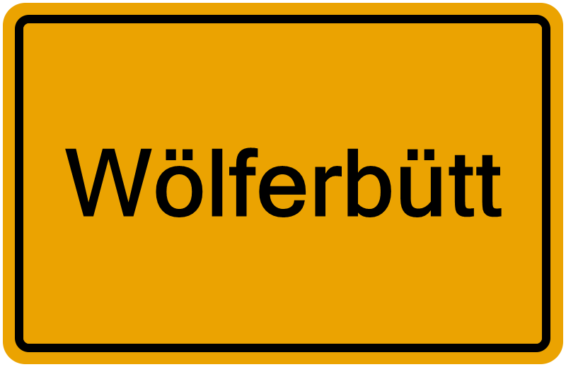 Handelsregisterauszug Wölferbütt