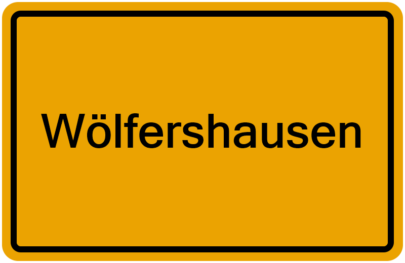 Handelsregisterauszug Wölfershausen