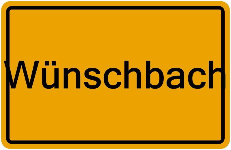 Handelsregisterauszug Wünschbach