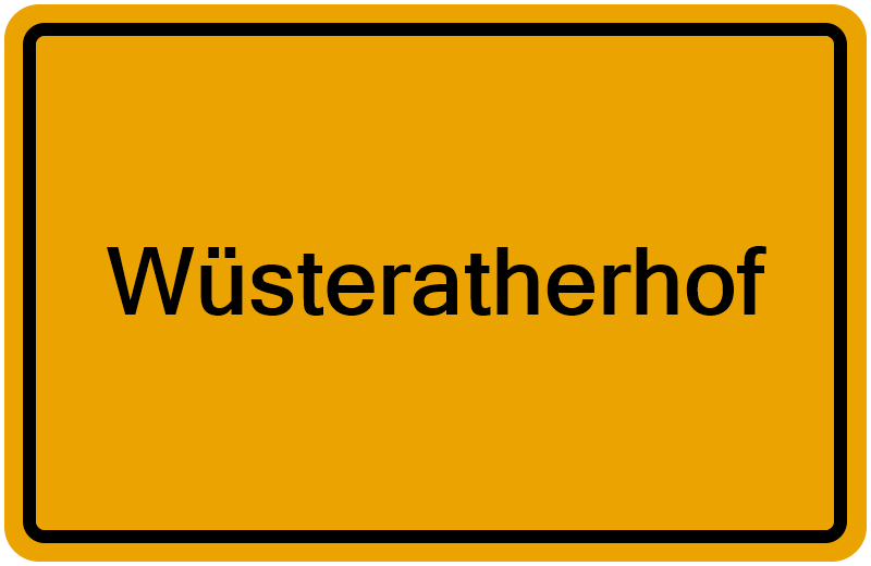 Handelsregisterauszug Wüsteratherhof