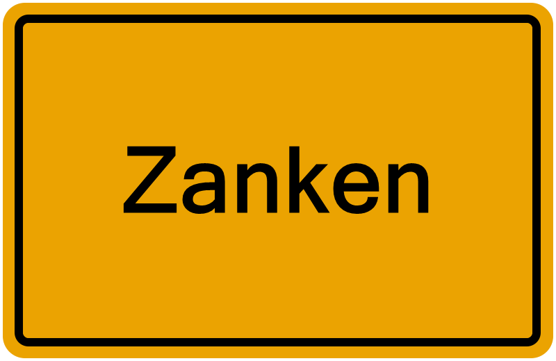 Handelsregisterauszug Zanken