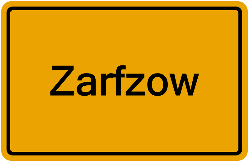 Handelsregisterauszug Zarfzow