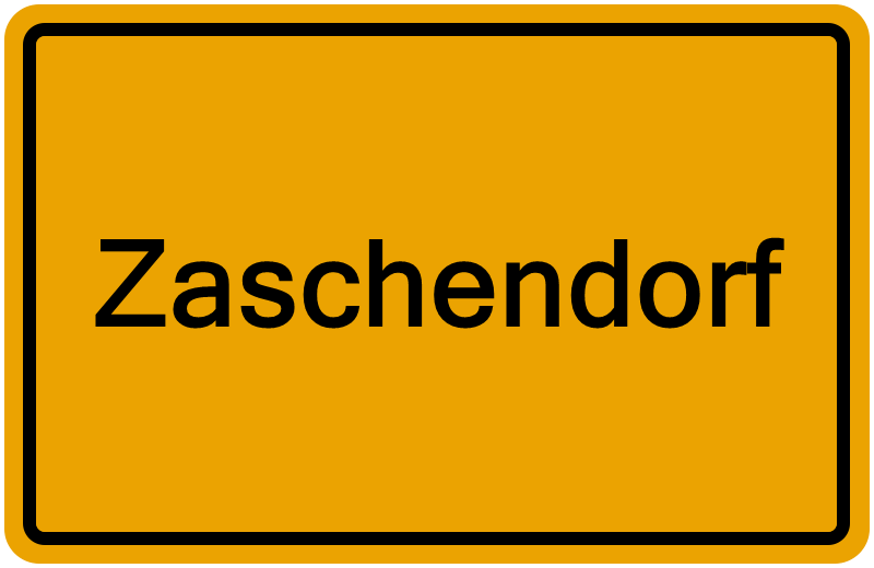 Handelsregisterauszug Zaschendorf