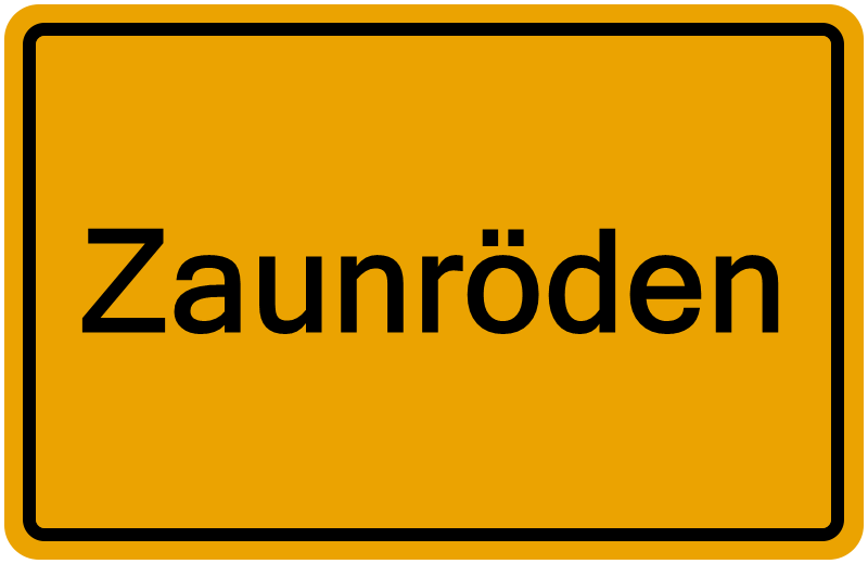 Handelsregisterauszug Zaunröden