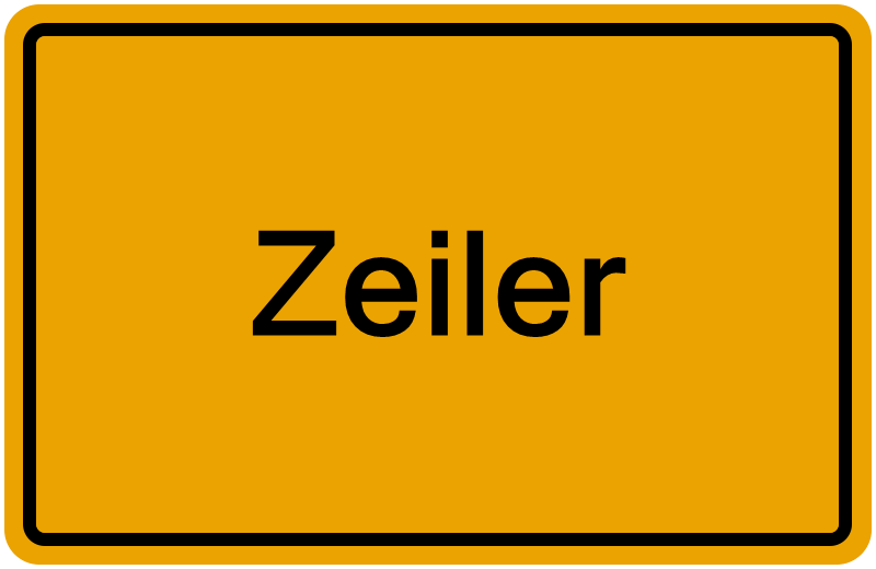 Handelsregisterauszug Zeiler