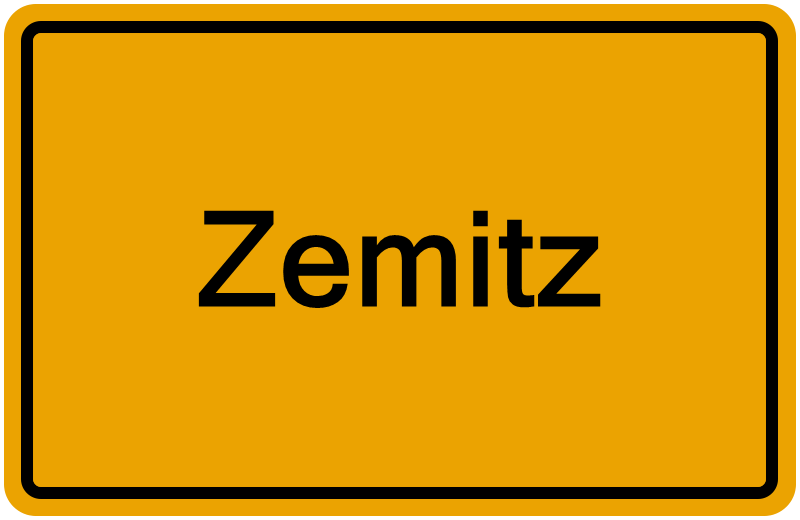 Handelsregisterauszug Zemitz
