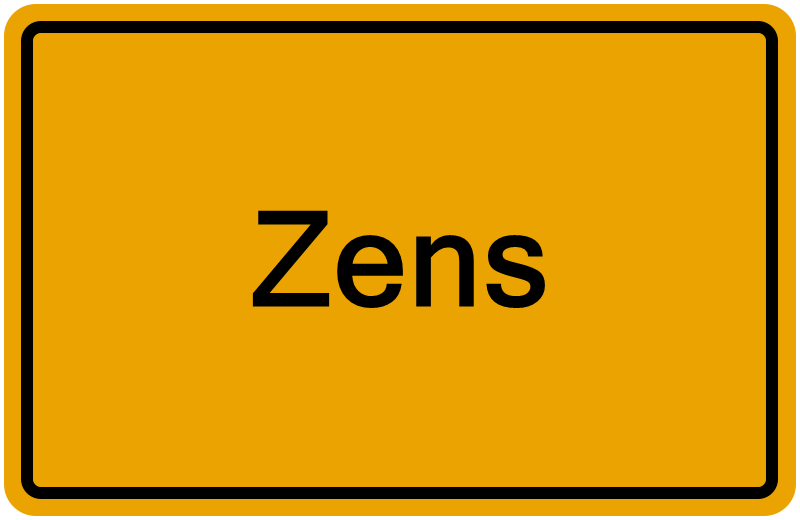 Handelsregisterauszug Zens