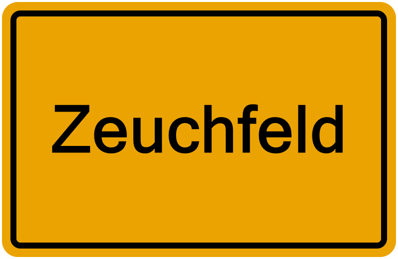 Handelsregisterauszug Zeuchfeld