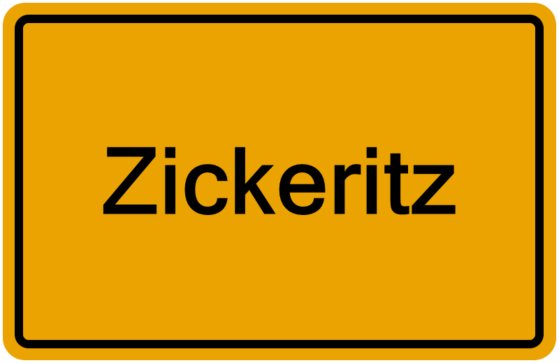 Handelsregisterauszug Zickeritz