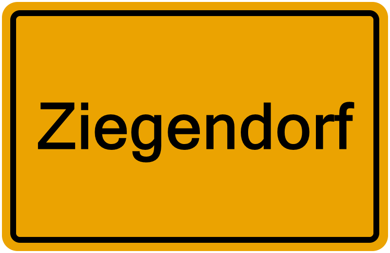 Handelsregisterauszug Ziegendorf