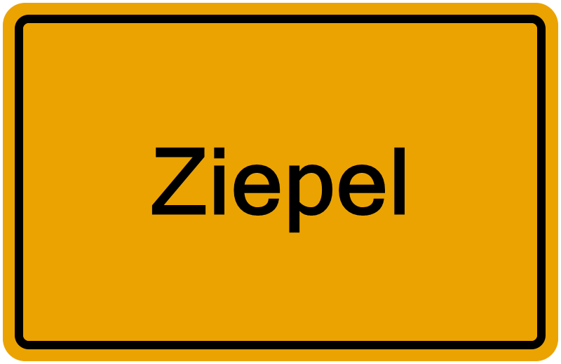 Handelsregisterauszug Ziepel