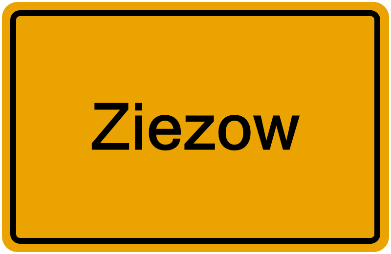 Handelsregisterauszug Ziezow
