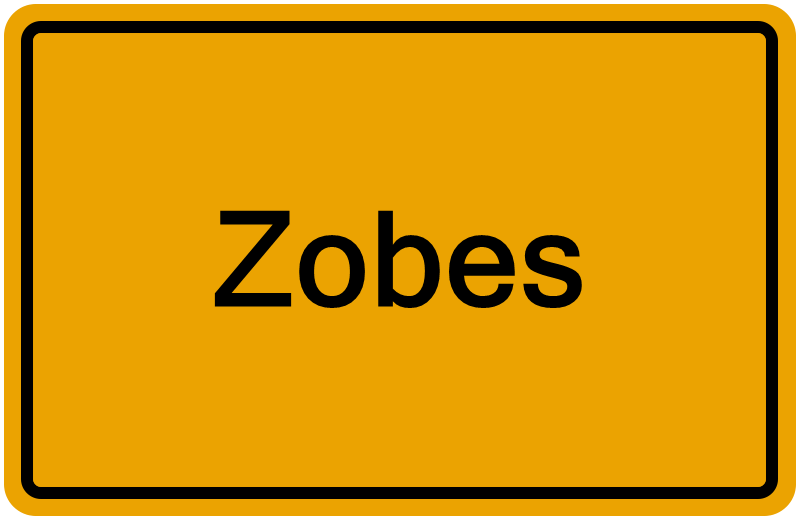 Handelsregisterauszug Zobes