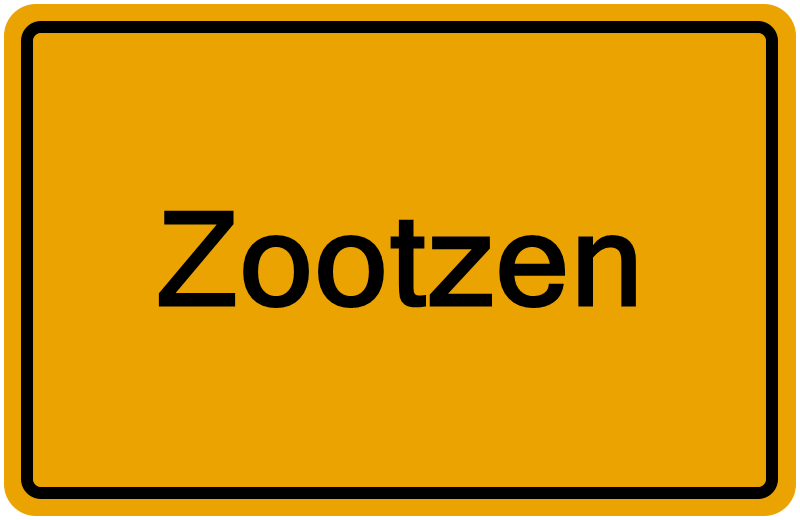Handelsregisterauszug Zootzen